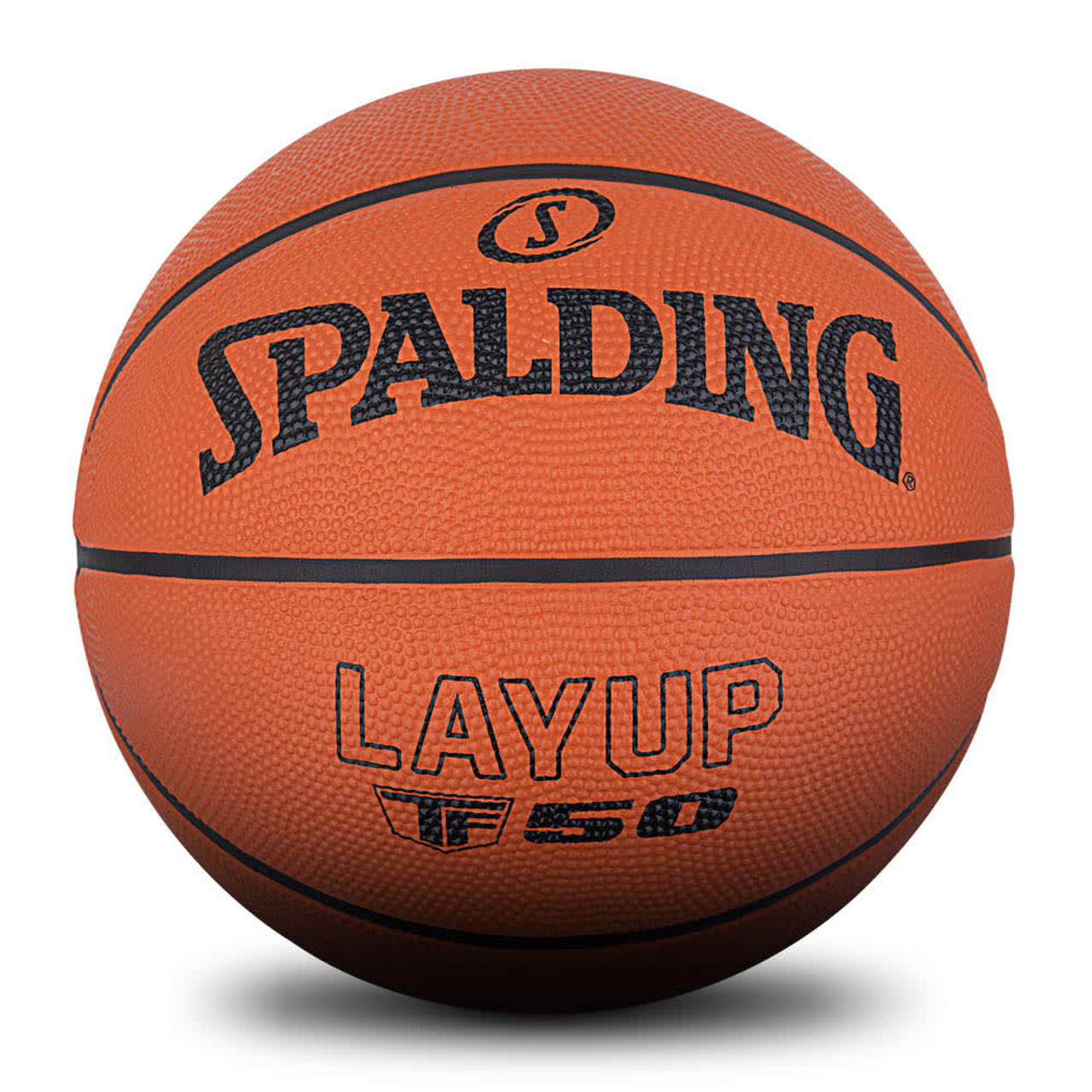 Spalding LAYUP TF50 TF-50 Outdoor Rubber Basketball - Basketball Republic