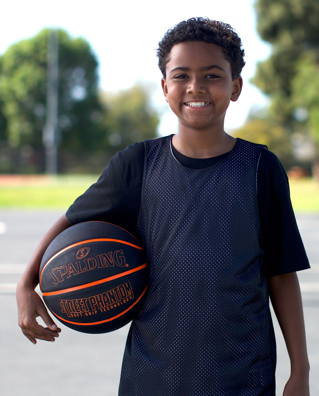 Spalding Street Phantom Outdoor Rubber Basketball Size 7 Basketball