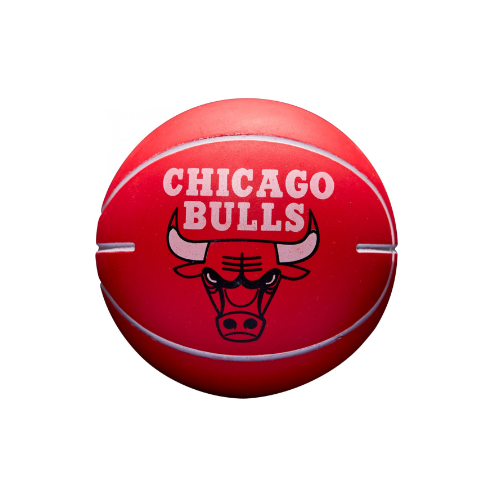 Wilson NBA Dribbler High Bounce Ball - Chicago Bulls - Basketball Republic