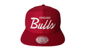 Mitchell & Ness Chicago Bulls Red Snapback