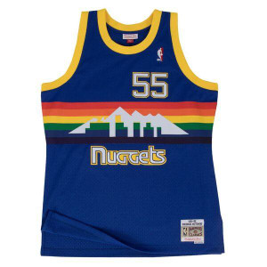 Dikembe Mutombo Denver Nuggets Mitchell & Ness 1991-92 Hardwood Classics Swingman Jersey - Blue