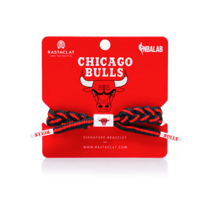RASTACLAT BRAIDED NBA TEAM BRACELET - Chicago Bulls