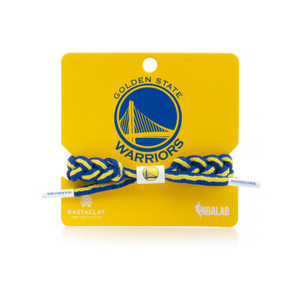 RASTACLAT BRAIDED NBA TEAM BRACELET - Golden State Warriors
