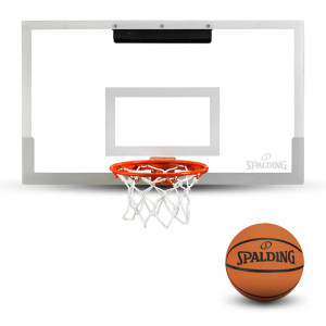 WILSON NBA Team Forge Pro Mini Basketball Hoop (+ 30 Team Stickers)