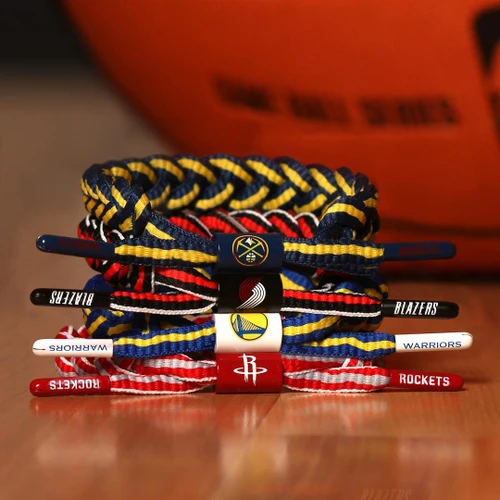 RASTACLAT BRAIDED NBA TEAM BRACELET 