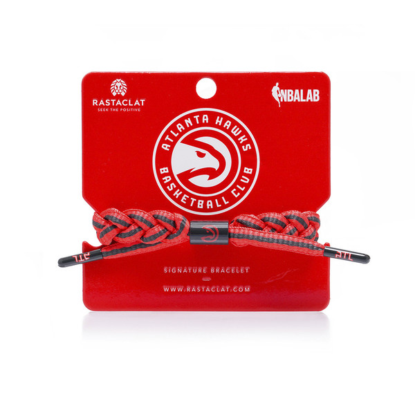 RASTACLAT BRAIDED NBA TEAM BRACELET Atlanta Hawks Basketball