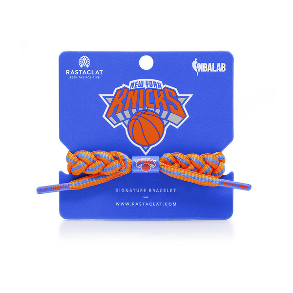 RASTACLAT BRAIDED NBA TEAM BRACELET New York Knicks Basketball