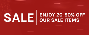 Sale: Enjoy 20-50% Off Our Sale Items: Grab A Bargain Before It Goes