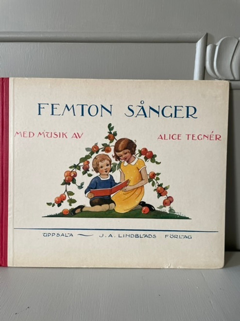 Bok ”Femton sånger”, A. Tegner (1942)