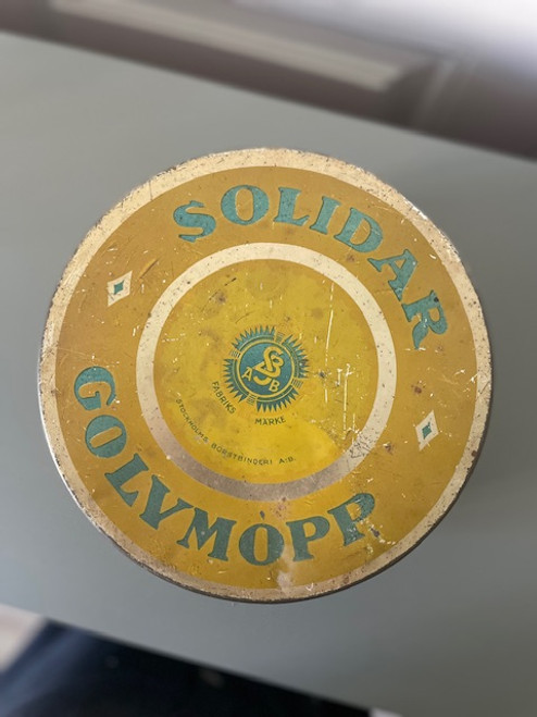 Plåtburk ”Golvmopp”