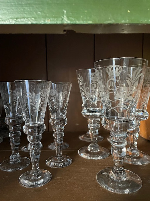 Glas, Gustav III, Boda (två storlekar)