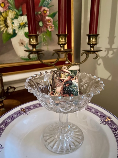 Glasskål på fot