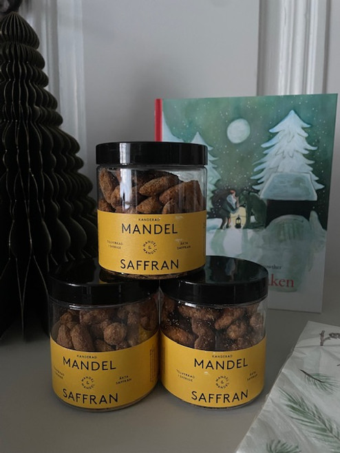 Kanderad mandel med saffran