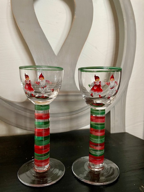 Snapsglas, Mariehult (2 st)