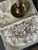 Broderad duk, 32x74 cm