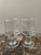 Starkspritsglas med slipad dekor (12 st)