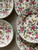 Fyra kaffekoppar med fat & assietter (Chinese Rose)