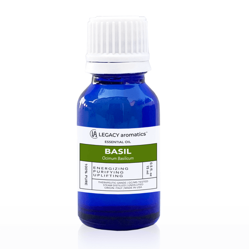 Basil Pure Essential Oil 15 ml Legacy Aromatics