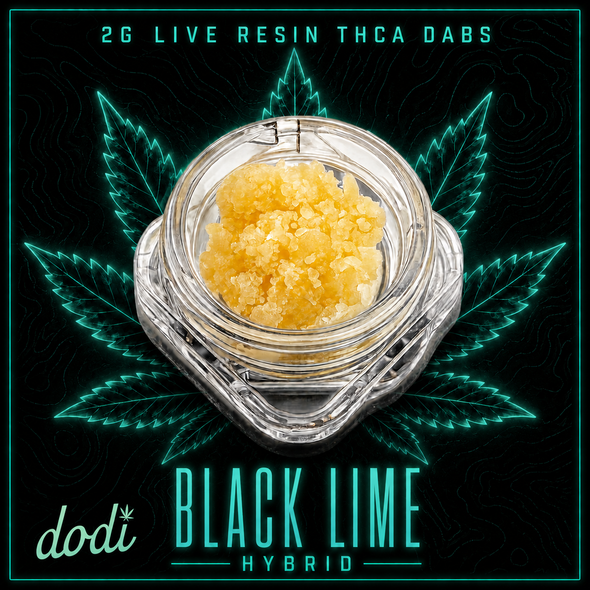 THCa Concentrate - 2 Gram - Black Lime