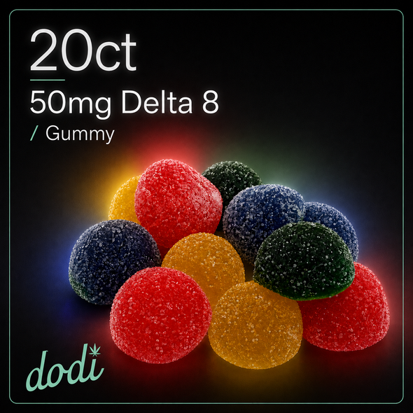 Delta 8 Gummies - 20 Ct