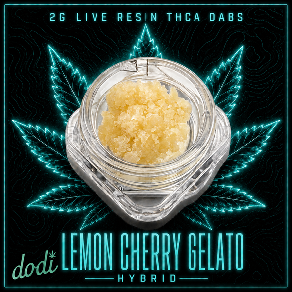 THCa Concentrate - 2 Gram - Lemon Cherry Gelato