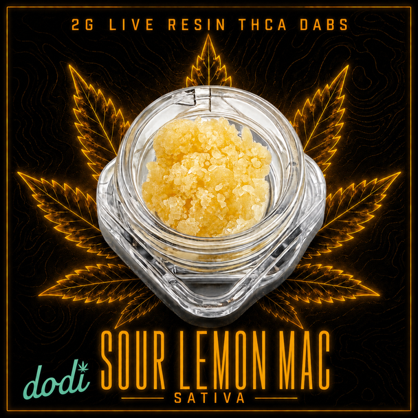 THCa Concentrate - 2 Gram - Sour Lemon Mac