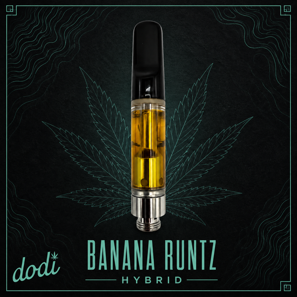 THCa - 1 Gram Cartridge - Banana Runtz