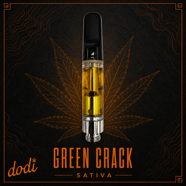 THCa - 1 Gram Cartridge - Green Crack