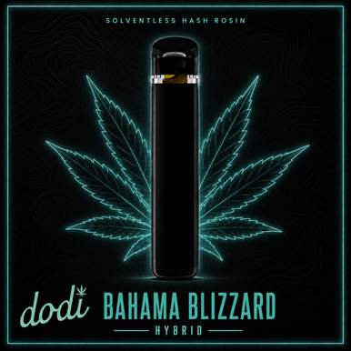 Hash Rosin - .5 Gram Disposable - Bahama Blizzard