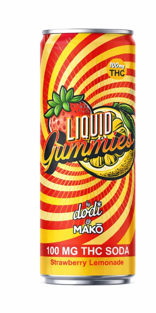 Liquid Gummies - Strawberry Lemonade 100mg