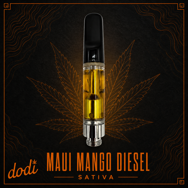 THCa - 1 Gram Cartridge - Maui Mango Diesel