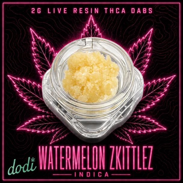 THCa Concentrate - 2 Gram - Watermelon Zkittles