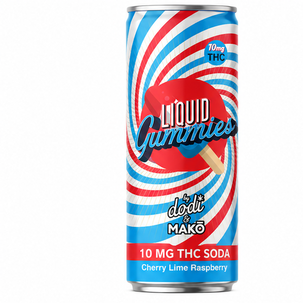 Liquid Gummies - Cherry Lime Raspberry 10mg