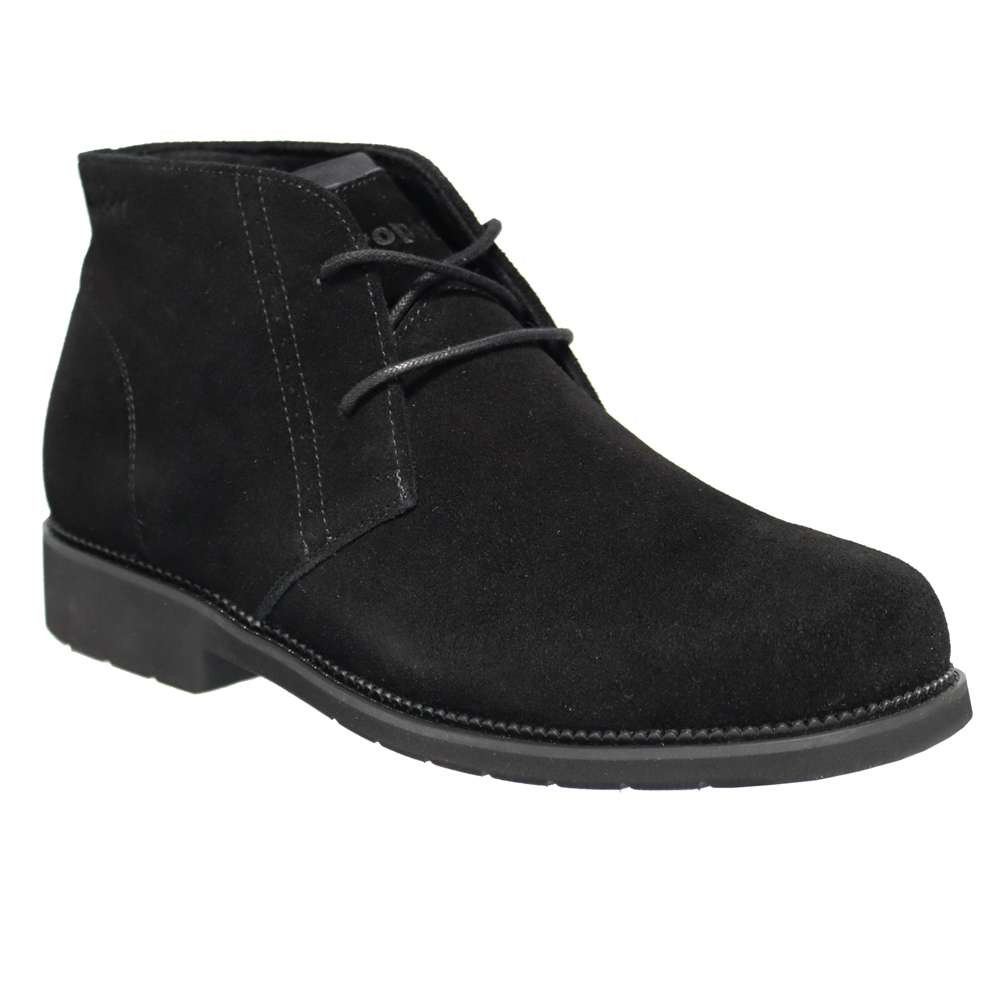 black suede chukka boots