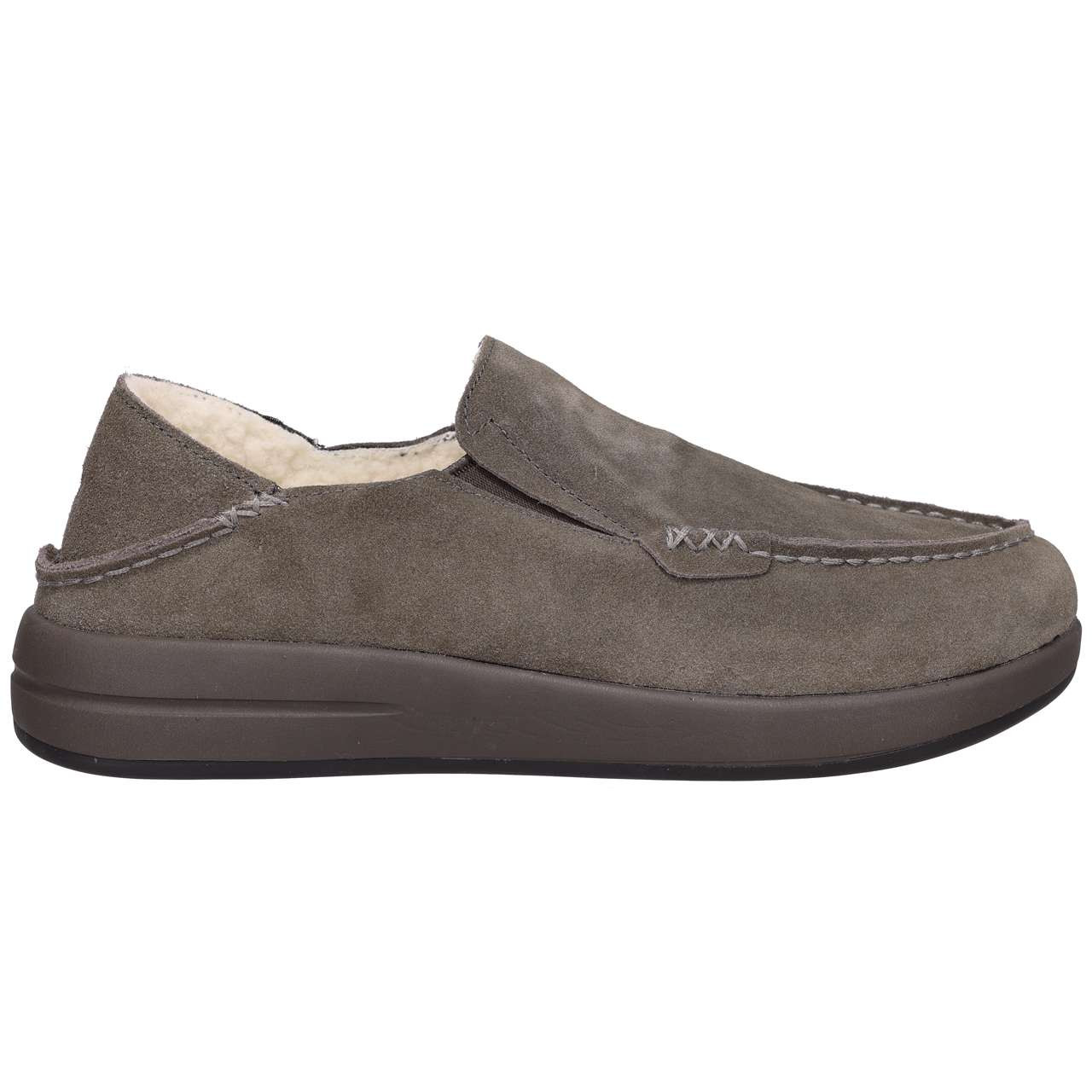 Darc Sport Brown Slip-On Suede Clog with White Ridged Sole Amazon.com | KIDMI Women main image 2