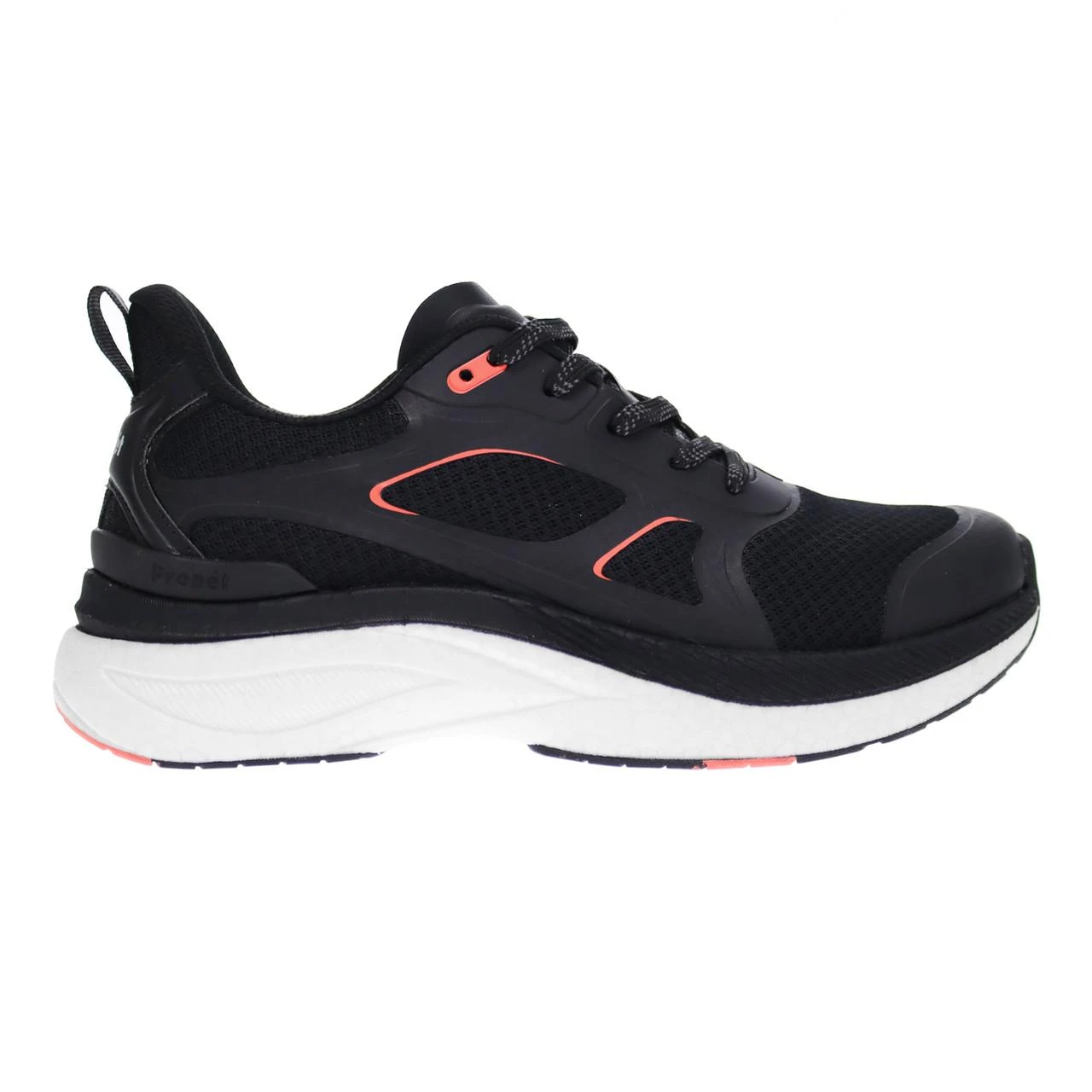 Black Mesh & Suede Athletic Sneakers - Clean Modern Style Women main image 2