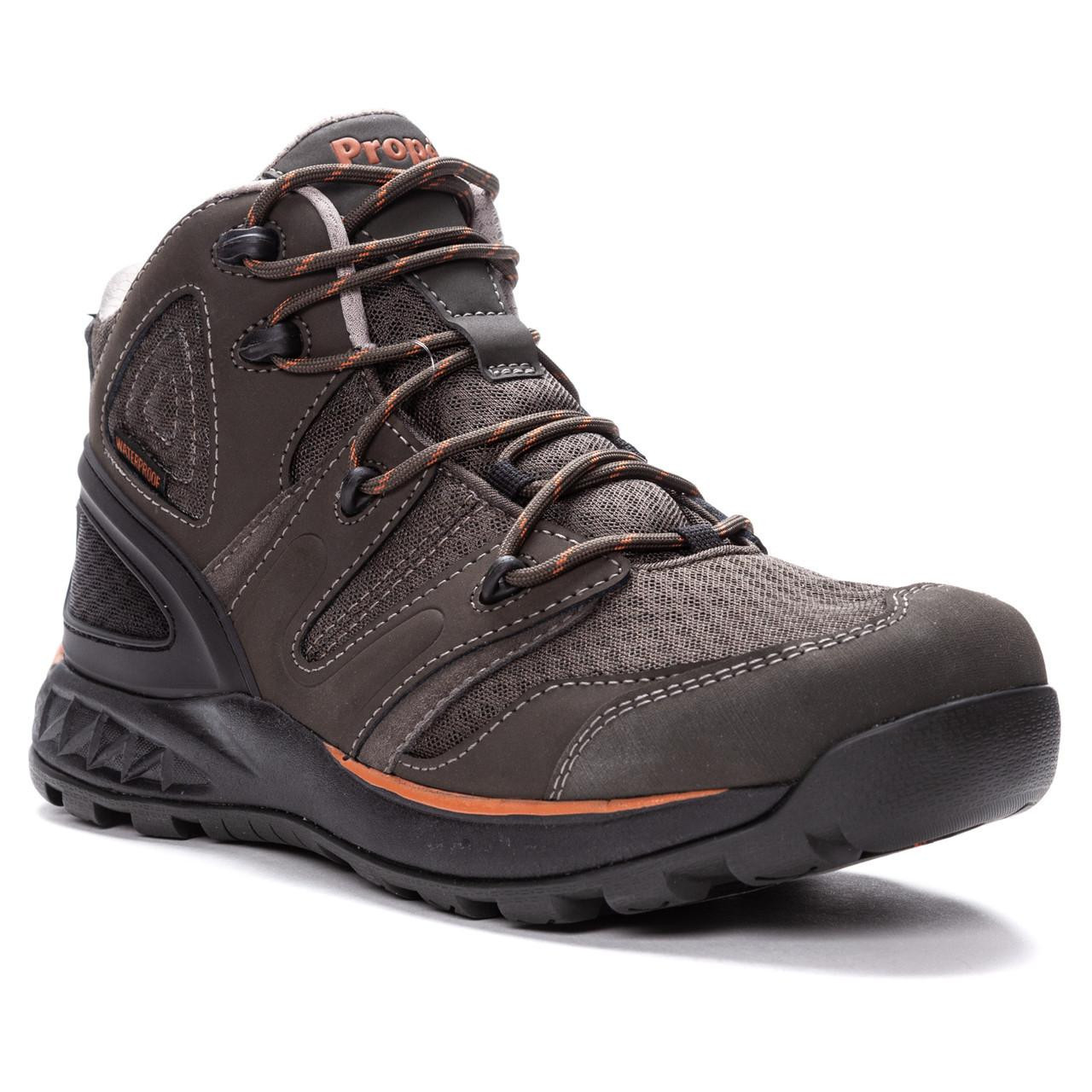 Propet Veymont Men\'s Hiking Boot – Gunsmoke/Orange Veymont Boot – Gunsmoke/Orange | Sale | Propét Footwear main image 2
