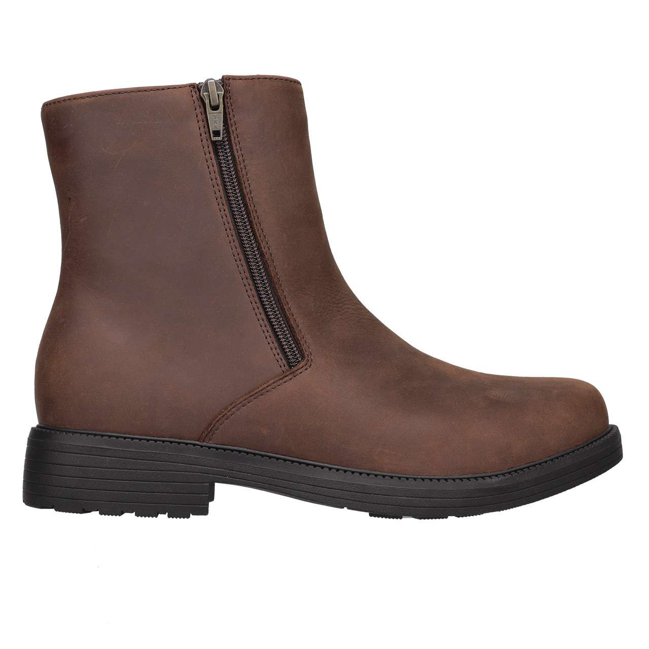Propet Men\'s Dual-Tone Brown and Black Boots Amazon.com: Propét Mens Blizzard Ankle Zip Snow Boot, Brown  main image 3
