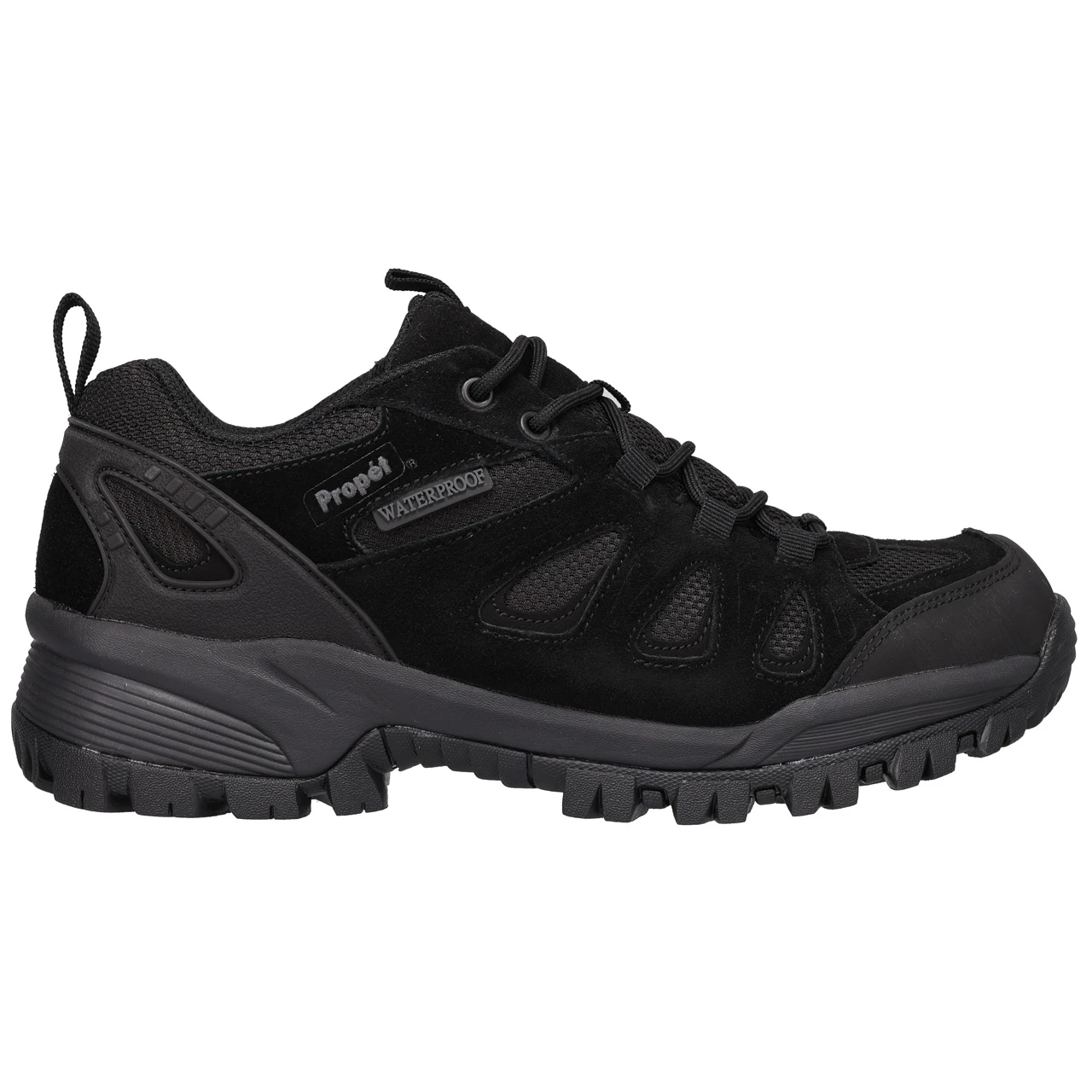 No.91 Propet Camp Walker Hi M3589 Black Waterproof Hiking Boots M3188_Cliff_Walker_B_FV__24842  main image 3