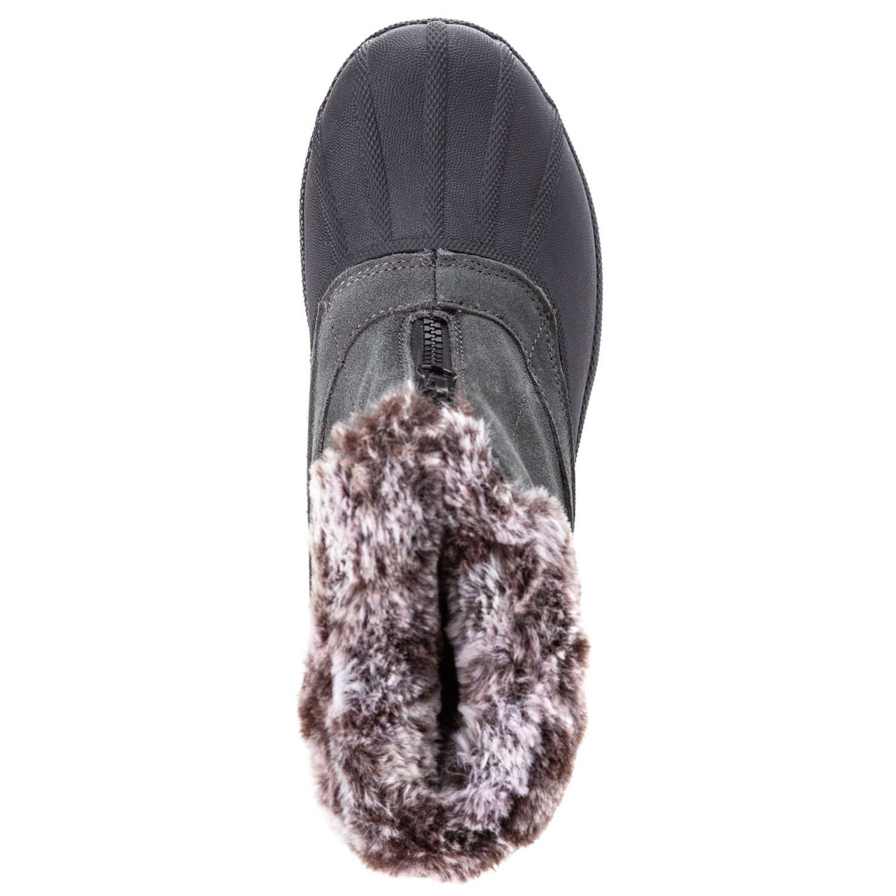 Lumi Ankle Zip Waterproof Snow Boot – Grey | Sale | Propét