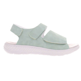 Side view of the light teal TravelActiv Scottsdale Sandal for women Side view of the light teal TravelActiv Scottsdale Sandal for women