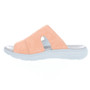 Inner side view of the Apricot Propét TravelActiv Sedona Sandal for women