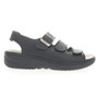 Outer side view of the Breezy Walker Orthopedic Comfort Sandal for women