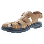 Tan Hunter Fisherman Sandal with removable footbed