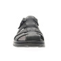 Front view of the Propét Hunter Fisherman Sandal in Black