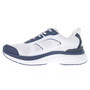 Inner side view of the Propet DuroCloud 392 Sneaker with white and navy mesh design