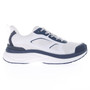 Propet DuroCloud 392 White/Navy Athletic Sneaker, outer side view