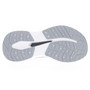 White and grey treaded rubber outsole and carbon fiber shank of the Men's Propet DuroCloud 392 Sneaker