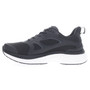 Inner side view of the Men's Black Propet DuroCloud 392 Sneaker