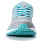 Front view of the Women's Grey/Mint Propét One Women's Sneaker